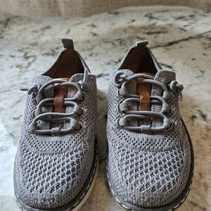 Johnston & Murphy Kids Gray Dress Shoes